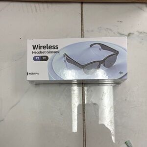 Wireless Headset Glasses - Black